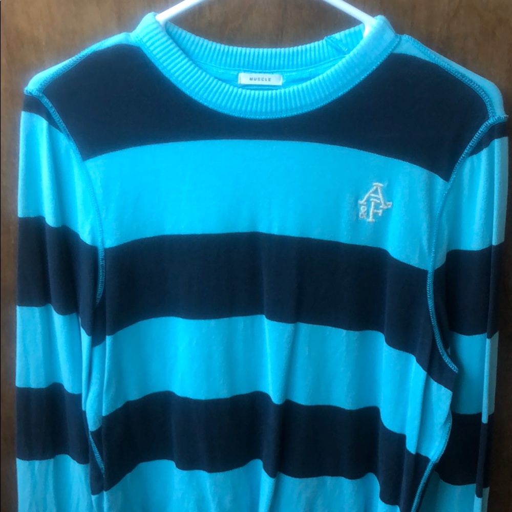 Abercrombie and Fitch men’s white muscle shirt